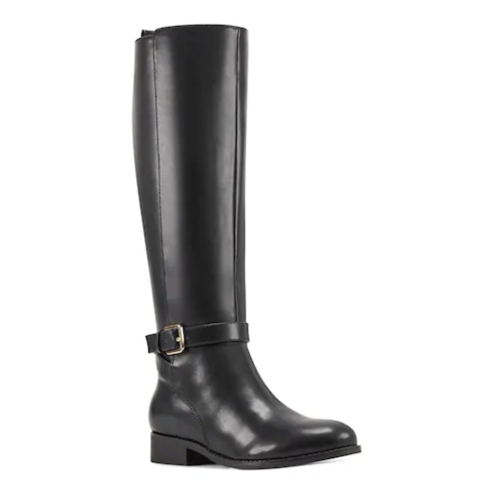 Riding Boots NINE WEST Low Heel Leather NEW BNIB - Picture 4 of 6